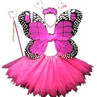 Fairy Princess Costume Set with Wings thumbnail 2