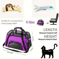 Breathable Mesh Pet Carrier Bag thumbnail 6