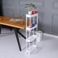Sooyee 4-Tier Slim Storage Cart thumbnail 6