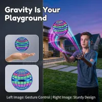 RC Magic Flying Ball Boomerang Drone Toy thumbnail 2