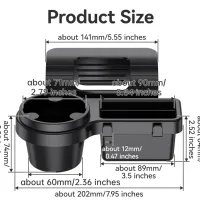 Car Door Organizer with Cup Holder thumbnail 6