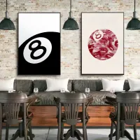 No Ball Art Poster Canvas Print thumbnail 4