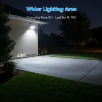Solar Motion Sensor Security Lights thumbnail 4