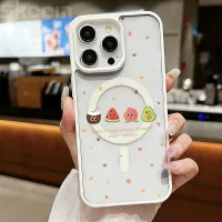 Cherry Fruit MagSafe Clear iPhone Case thumbnail 4