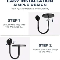 Iron Wall Plant Holder Shelf thumbnail 5