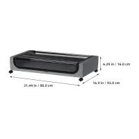 4-Wheel Under Bed Storage Organizer thumbnail 5