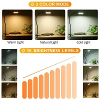 48 LED Clip USB Reading Lamp thumbnail 3