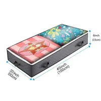 Under Bed Quilt Storage Organizer Bag thumbnail 6