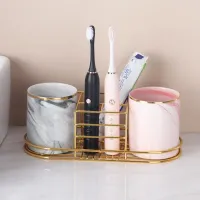 Gold Toothbrush Holder Shelf thumbnail 4