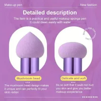3Pcs Foundation Blending Sponges with Handle thumbnail 6