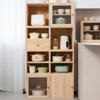 Adjustable Kitchen Counter Shelf Organizer thumbnail 4