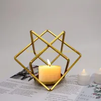 Nordic Geometric Candlestick Holders thumbnail 4