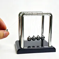 Newton's Cradle Swinging Balls Desk Toy thumbnail 3