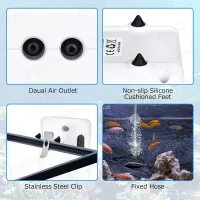 Portable USB Rechargeable Aquarium Air Pump thumbnail 5