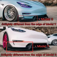 Tesla Model 3/Y Front Bumper Lip Spoiler thumbnail 2