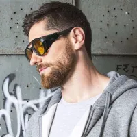 Retro Steampunk Round UV400 Sunglasses thumbnail 2