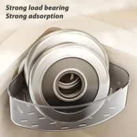 Suction Cup Sink Corner Rack Organizer thumbnail 1