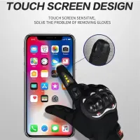 Motorcycle Full Finger Racing Gloves thumbnail 3