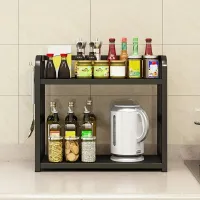 2-Tier Metal Kitchen Counter Shelf thumbnail 6