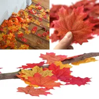 Artificial Silk Maple Leaf Garland Vine thumbnail 3