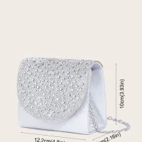 Shiny Diamond Mini Cross-Body Bag thumbnail 6