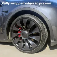 Tesla Model Y 21" Wheel Hub Protectors thumbnail 6