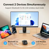 Baseus F02 Wireless Mouse 4000 DPI Silent thumbnail 2