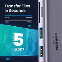 UGREEN 7-in-1 USB C Hub thumbnail 4