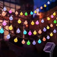 Solar Crystal Ball Fairy Lights thumbnail 3
