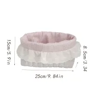 Scalloped Storage Basket Organizer thumbnail 3