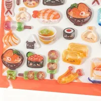 3D Puff Food Stickers for Kids thumbnail 3