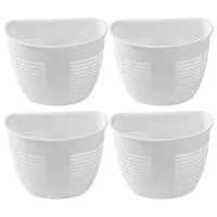4Pcs Wall Mounted Storage Basket Set thumbnail 1