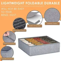 Foldable Underwear Drawer Organizer Box thumbnail 2