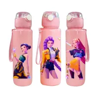 3D Textured Large Capacity Sports Water Bottle thumbnail 2