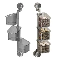 Rotating Suction Cup Storage Shelf thumbnail 1