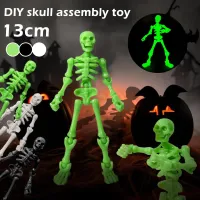 Posable Mini Skeleton Figurines for Halloween thumbnail 2