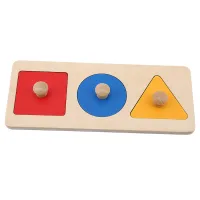 Montessori Wooden Shapes Sorting Puzzle thumbnail 6