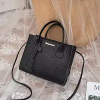 Litchi Pattern Minimalist Shoulder Bag thumbnail 3