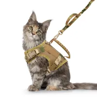 Tactical Cat Harness & Leash Set thumbnail 1