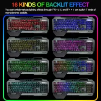 K680 Wireless Gaming Keyboard & Mouse Combo thumbnail 3