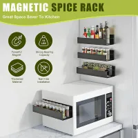 Magnetic Fridge Spice Storage Rack thumbnail 2