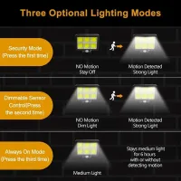 Solar Motion Sensor Wall Light thumbnail 3