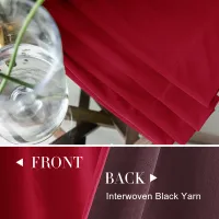 Jinchan Velvet Blackout Curtains thumbnail 3
