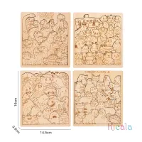 Animal Shape Wooden Puzzles for Kids thumbnail 4