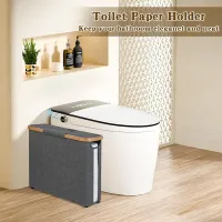 Slim Toilet Paper Basket Organizer thumbnail 2