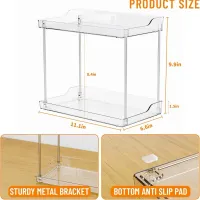 2-Tier Vanity Organizer Shelf thumbnail 3