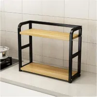 2-Tier Metal Kitchen Counter Shelf thumbnail 3