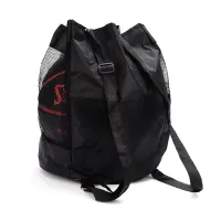 Drawstring Basketball Backpack Black thumbnail 4