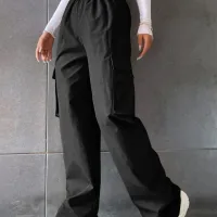 Y2K Ripped Baggy Cargo Pants thumbnail 2