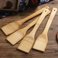 Bamboo Spatula with Long Handle thumbnail 2